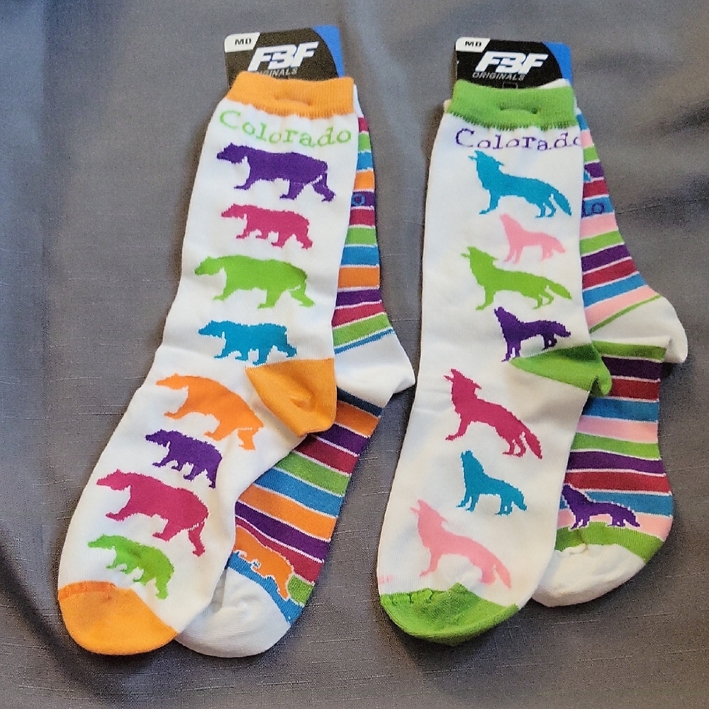 NWT FBF Mismatched Unisex Socks
